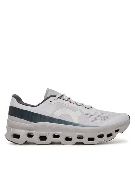 On Buty do biegania Cloudmonster 1 3MF30741536 Szary. Szare buty do biegania męskie On, bez wzorów, z materiału, bez zapięcia, do biegania. Za 859.99 zł.
