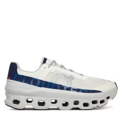 Buty do biegania On. Białe buty do biegania męskie On, bez wzorów, bez zapięcia, do biegania. Za 729.99 zł.