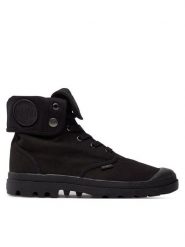 Palladium Trapery Baggy 02353-060-M Czarny. Czarne buty zimowe męskie Palladium, bez wzorów, z materiału, bez obcasa, bez zapięcia. Za 279.99 zł.