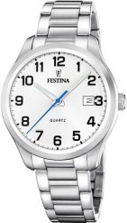 Zegarek męski Festina F20736-1 srebrny. Szare zegarki męskie Festina, srebrne. Za 489.00 zł.
