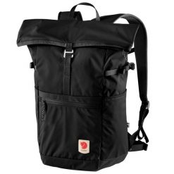 Plecak miejski High Coast Foldsack 24. Czarne plecaki męskie Fjällräven, bez wzorów. Za 529.99 zł.