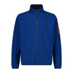 Bluza męska turystyczna CMP 38H2237. Niebieskie bluzy nierozpinane męskie CMP, m, bez wzorów, sportowe, bez ramiączek, bez kaptura. Za 266.00 zł.