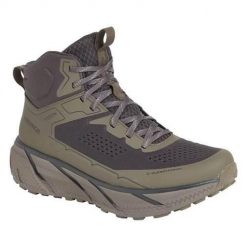 Buty trekkingowe męskie Karrimor Mid K1127-olv. Zielone buty trekkingowe męskie Karrimor, bez wzorów, z gumy, za kostkę, bez zapięcia, trekkingowe. Za 625.00 zł.