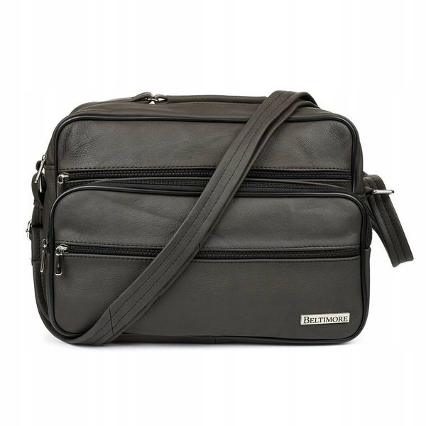 Torba męska na ramię brązowa Beltimore F71. Brązowe torby na laptopa męskie bez wzorów. Za 208.90 zł.