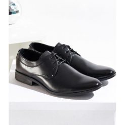 Czarne Półbuty Ogen. Eleganckie półbuty męskie marki Born2be. Za 89.99 zł.