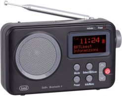 Radio Trevi DAB7F8000R BLACK dab dab+ fm bt. Czarne radia Clint. Za 154.72 zł.
