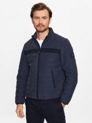 Tommy Hilfiger Kurtka przejściowa MW0MW31638 Granatowy Regular Fit. Niebieskie kurtki męskie Tommy Hilfiger, m, bez wzorów, z syntetyku, bez ramiączek, bez kaptura. Za 1,319.00 zł.