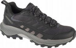 Merrell Speed Strike 2 J037849 Czarne 43. Czarne buty trekkingowe męskie Merrell, bez wzorów, bez zapięcia. Za 340.27 zł.