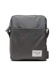 Puccini Saszetka BM2027 Zielony. Zielone saszetki męskie Puccini, bez wzorów, z materiału. Za 79.99 zł.