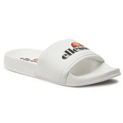 Klapki Ellesse Filippo Slide SHVF0834908 białe. Białe klapki i japonki męskie bez wzorów, z materiału. Za 243.81 zł.