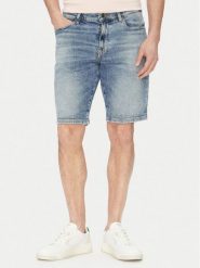 BOSS Szorty jeansowe Re.Maine 50537816 Niebieski Regular Fit. Niebieskie szorty męskie Boss, bez wzorów, z bawełny. Za 329.99 zł.