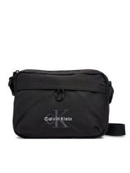 Calvin Klein Saszetka Bold Camera Bag LV04D3117G Czarny. Czarne saszetki męskie Calvin Klein, bez wzorów, z materiału. Za 189.99 zł.