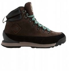 Buty turystyczne The North Face Back-To-Berkeley IV Leather Wp - brown/black. Brązowe buty trekkingowe męskie The North Face, bez wzorów, bez zapięcia. Za 741.96 zł.