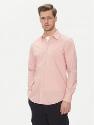 BOSS Koszula Relegant 50518304 Różowy Regular Fit. Czerwone koszule męskie Boss, m, bez wzorów, z bawełny, bez kołnierzyka, bez ramiączek. Za 209.99 zł.