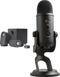 Głośniki komputerowe Logitech Z407 (980-001348) + Yeti USB Blackout (988-000229). Zestawy głośników LOGITECH. Za 862.00 zł.