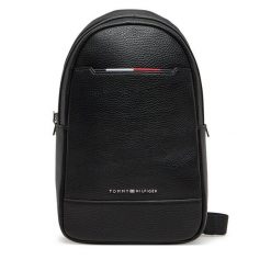 Plecak Tommy Hilfiger. Czarne plecaki męskie Tommy Hilfiger, bez wzorów. Za 469.99 zł.