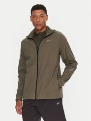 Reebok Kurtka do biegania Wayne RK25175CCM Zielony Regular Fit. Zielone kurtki treningowe męskie Reebok, m, bez wzorów, z syntetyku, bez kaptura, do biegania. Za 399.99 zł.