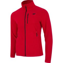 Polar męski PLM001 - czerwony. Bluzy z polaru męskie marki 4f. Za 129.99 zł.