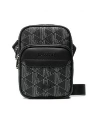 Lacoste Saszetka S Crossover Bag NH4409LX Czarny. Czarne saszetki męskie Lacoste, bez wzorów, ze skóry. Za 449.99 zł.
