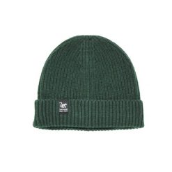 Czapka dzianinowa – z obszyciem / rozmiar uniwersalny (zieleń butelkowa). Zielone czapki męskie SURF MONKEY, na zimę, bez wzorów, z dzianiny, wakacyjne. Za 119.95 zł.