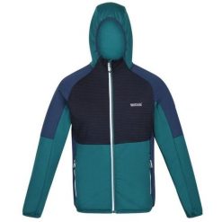 Kurtka Softshell Męska Regatta - Odporny na Wiatr i Oddychająca. Niebieskie kurtki męskie Regatta, m, bez wzorów, z softshellu, sportowe, bez ramiączek, bez kaptura. Za 229.99 zł.