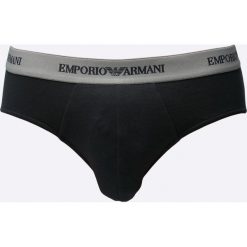 Emporio Armani Underwear - Slipy (2-pack). Szare slipki męskie Emporio Armani, l, bez wzorów, z bawełny. Za 159.90 zł.