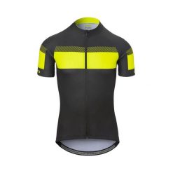 Jersey Giro Chrono Sport. Czarne t-shirty sportowe męskie GIRO, bez wzorów, z jersey, sportowe, bez ramiączek. W wyprzedaży za 184.50 zł.