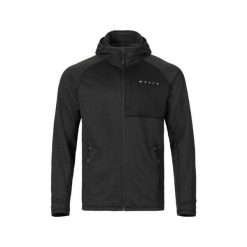 Kurtka turystyczna z termicznym kapturem Musto Evo. Czarne kurtki męskie Musto, bez wzorów, sportowe, bez ramiączek. Za 612.50 zł.