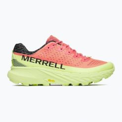 Buty do biegania męskie Merrell Agility Peak 5. Brązowe buty do biegania męskie Merrell, bez wzorów, bez zapięcia, do biegania. Za 499.99 zł.