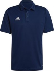 Adidas Koszulka adidas ENTRADA 22 Polo H57487 H57487 granatowy S. Niebieskie koszulki polo męskie ADIDAS, m, bez wzorów, bez kołnierzyka, bez ramiączek. Za 67.18 zł.