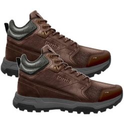 Buty turystyczne męskie Joma TK.AJOFRIN MEN trekkingowe wysokie. Brązowe buty trekkingowe męskie Joma, na zimę, bez wzorów, bez zapięcia. Za 179.99 zł.