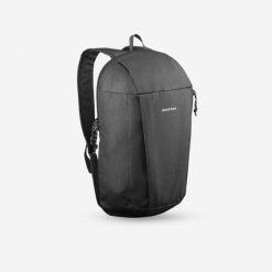 Plecak turystyczny Quechua Arpenaz NH50 10 litrów. Czarne plecaki męskie QUECHUA, bez wzorów. Za 19.99 zł.
