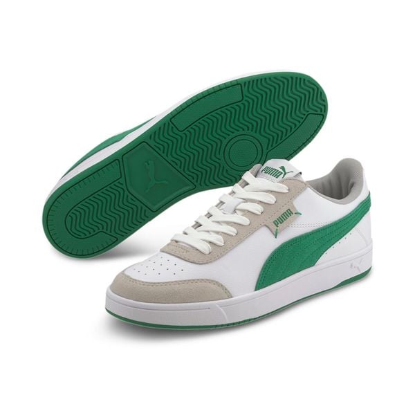 PUMA Court Legend Lo Białe Skóra rozm. 46. Białe buty sportowe na co dzień męskie Puma, m, bez wzorów, ze skóry, bez ramiączek, bez kaptura. Za 180.99 zł.