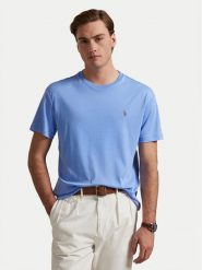 Polo Ralph Lauren T-Shirt 710740727091 Niebieski. Niebieskie koszulki polo męskie Polo Ralph Lauren, m, bez wzorów, z bawełny, bez kołnierzyka, bez ramiączek. Za 239.99 zł.