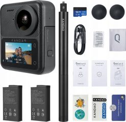 Kamera kandao Kandao QooCam 3 360° Action Camera - Travel Combo. Kamery sportowe KANDAO. Za 1,947.56 zł.