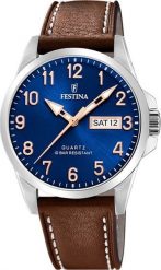 Zegarek Festina Zegarek męski Festina F20358-B brązowy. Brązowe zegarki męskie Festina. Za 381.00 zł.