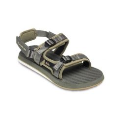 Sandały dla Mężczyzn MONKEY CAGED Brązowy. Zielone sandały męskie Quiksilver, z gumy, bez zapięcia. W wyprzedaży za 233.80 zł.