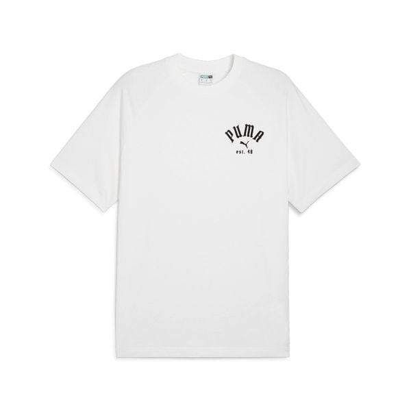 Koszulka Puma Classics Play Paris. Białe t-shirty sportowe męskie Puma, m, bez wzorów, sportowe, bez ramiączek. W wyprzedaży za 137.50 zł.