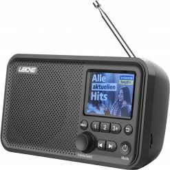 Przenośne radio LEICKE z Bluetooth, DAB/FM, 2,41'', 4000mAh, microSD/TF/AUX. Radia Leicke. Za 663.56 zł.