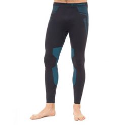 Legginsy termoaktywne Męskie Brubeck DRY. Niebieskie bielizna termoaktywna męska Brubeck, m, bez wzorów, z elastanu, bez ramiączek, do biegania. Za 129.99 zł.