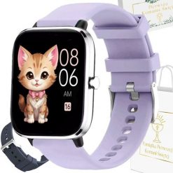 Zegarek Komunijny SMARTWATCH Rubicon RNCE79 rozmowy / fiolet + granat. Zegarki smartwatch Rubicon. Za 199.00 zł.