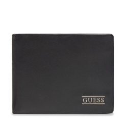 Portfel Guess. Czarne portfele męskie Guess, z aplikacjami. Za 229.99 zł.