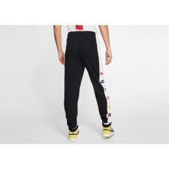 Spodnie męskie nike air jordan sport dna pants black. Czarne długie spodnie sportowe męskie Nike, bez wzorów, z dresówki, do koszykówki. Za 279.00 zł.