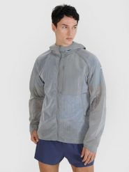 4F Kurtka do biegania Ultralight męska - szara XL. Szare kurtki treningowe męskie 4f, l, bez wzorów, z dzianiny, z kapturem, do biegania. W wyprzedaży za 159.99 zł.