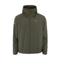 Kurtka wodoodporna Craft Subz Light. Zielone kurtki męskie Craft, m, bez wzorów, bez ramiączek, bez kaptura. Za 586.50 zł.