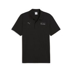 Męska koszulka polo Porsche Legacy Essentials PUMA. Czarne koszulki polo męskie Puma, m, bez wzorów, sportowe, bez kołnierzyka, bez ramiączek. Za 199.00 zł.