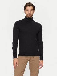U.S. Polo Assn. Golf MUP3798 Czarny Slim Fit. Czarne kardigany męskie U.S. Polo Assn., m, bez wzorów, z bawełny, bez ramiączek. Za 219.99 zł.