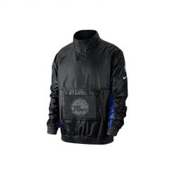 Kurtka uniwersalna męska Nike Nba Philadelphia. Czarne kurtki męskie Nike, m, bez wzorów, z syntetyku, bez kaptura, do biegania. Za 489.00 zł.