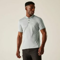 Męska koszulka polo Remex. Niebieskie koszulki polo męskie Regatta, m, bez wzorów, bez kołnierzyka, bez ramiączek. Za 89.99 zł.