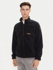 Napapijri Polar T-Dolent NP0A4HZP Czarny Regular Fit. Czarne bluzy z polaru męskie Napapijri, m, bez wzorów, z polaru, bez ramiączek, bez kaptura. Za 359.99 zł.